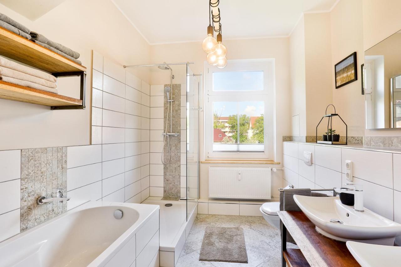 Ferienwohnung An Der Brunnenaue Stralsund Buitenkant foto